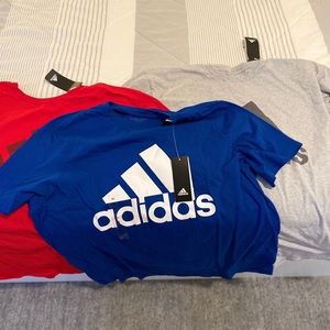 Adidas bundle Shirts NEW with tags never wornXL!!